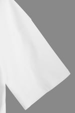 Twin Tipped Collar Cropped Polo Shirt