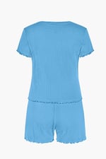 Deep V-Neck Lounge Set