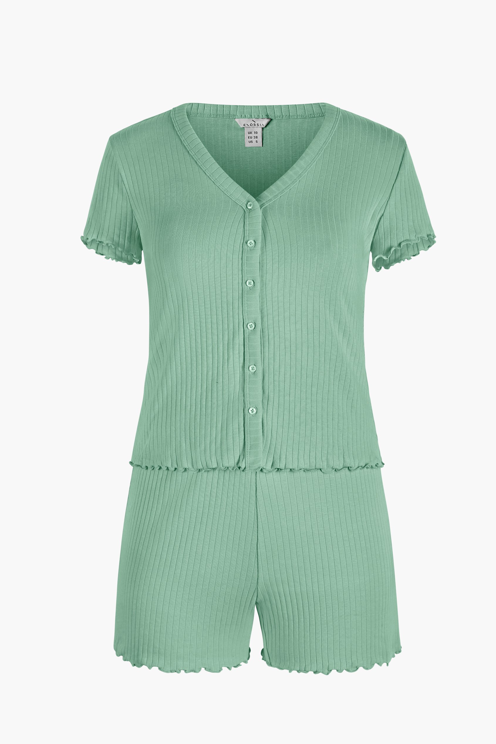 Deep V-Neck Lounge Set