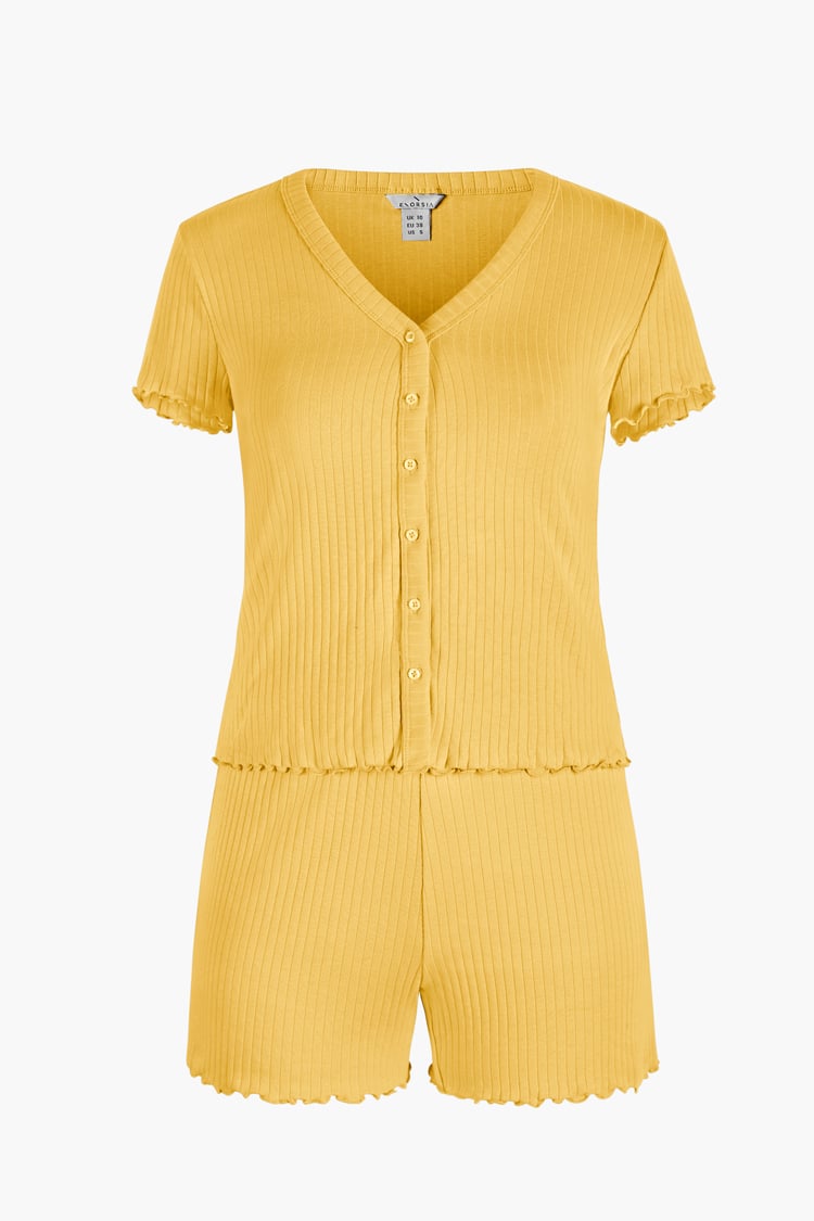 Deep V-Neck Lounge Set