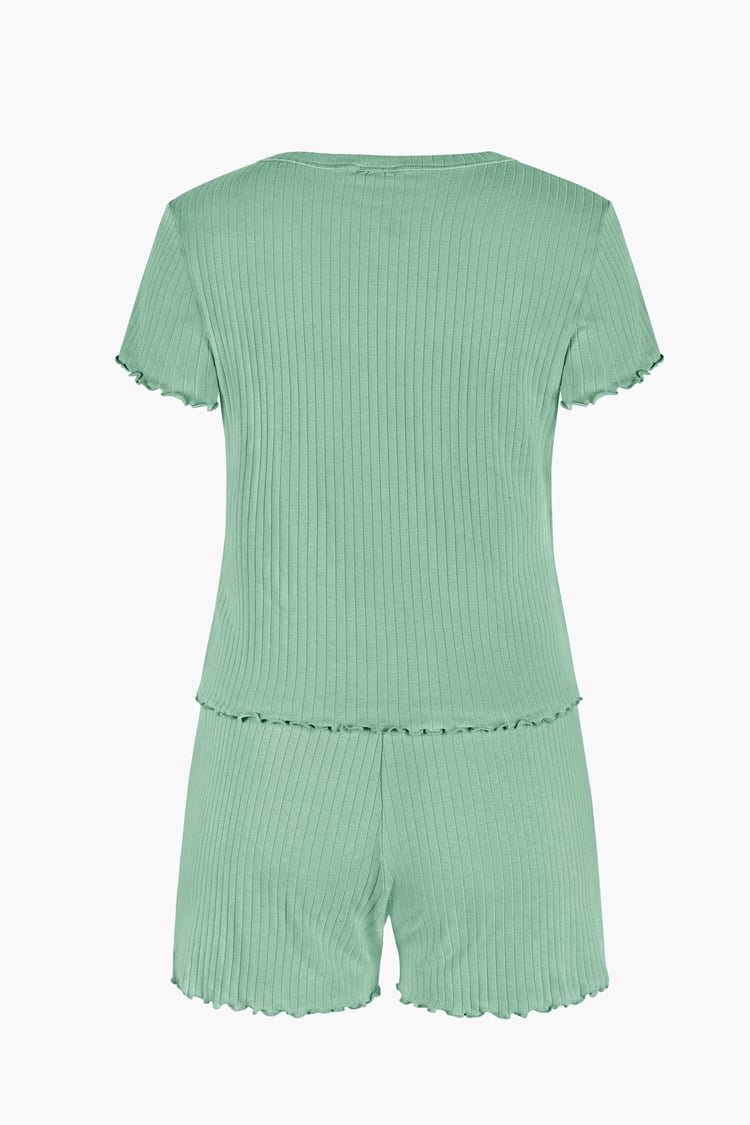 Deep V-Neck Lounge Set