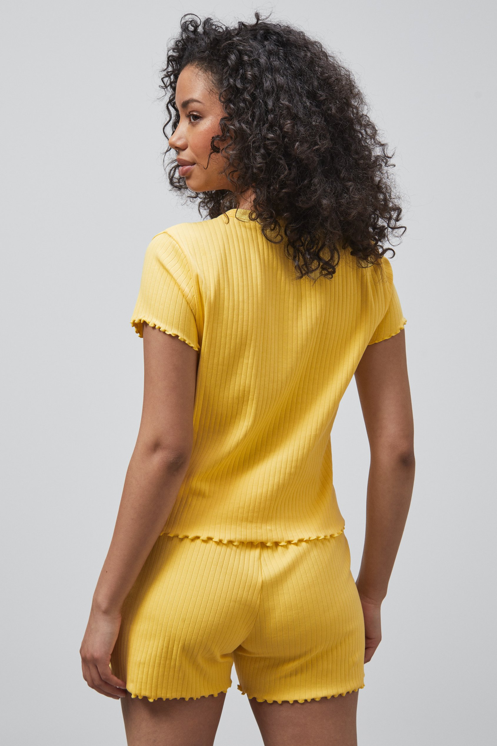 Deep V-Neck Lounge Set