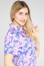 Printed Woven Shirt & Shorts Set