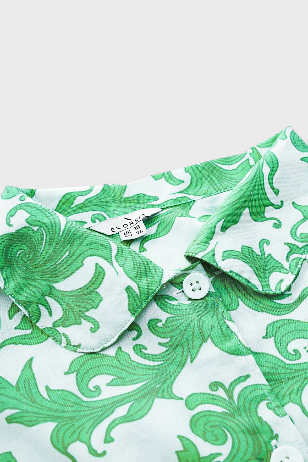 Printed Woven Shirt & Shorts Set