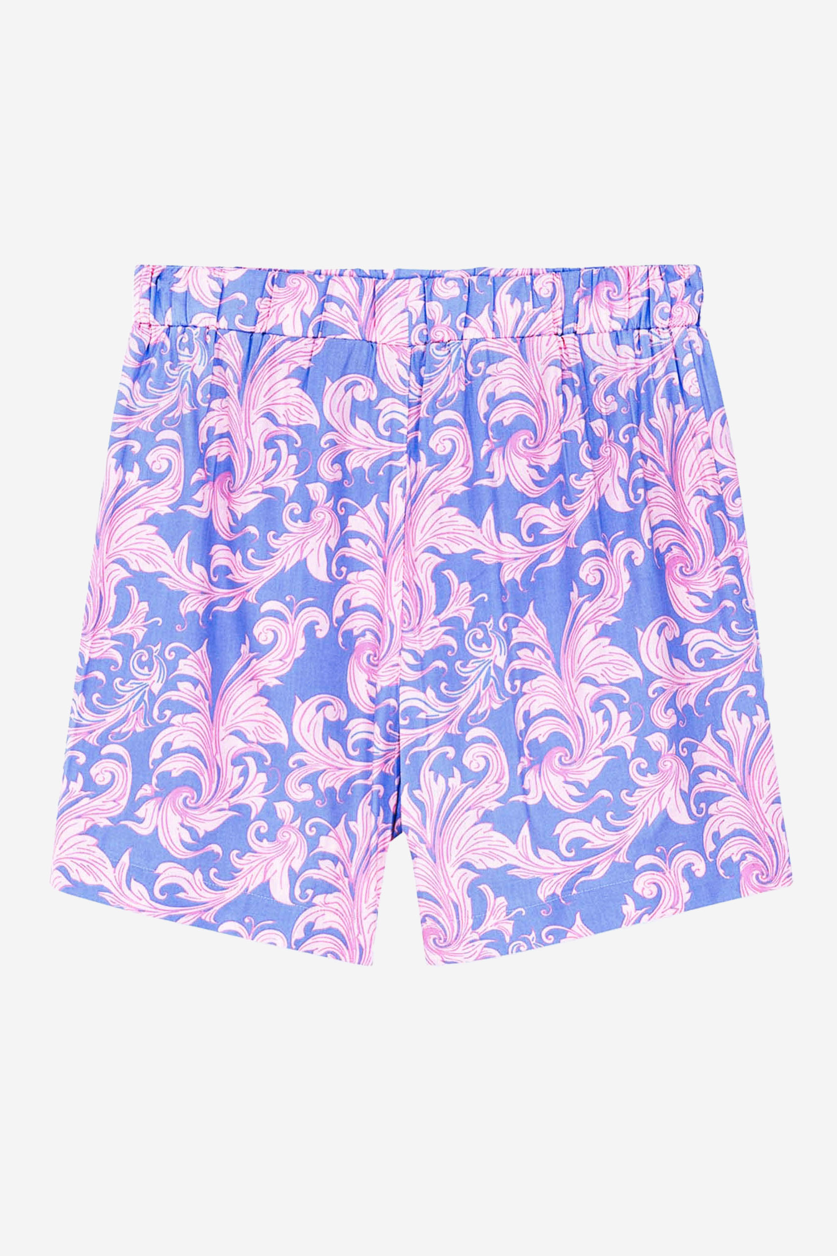 Printed Woven Shirt & Shorts Set