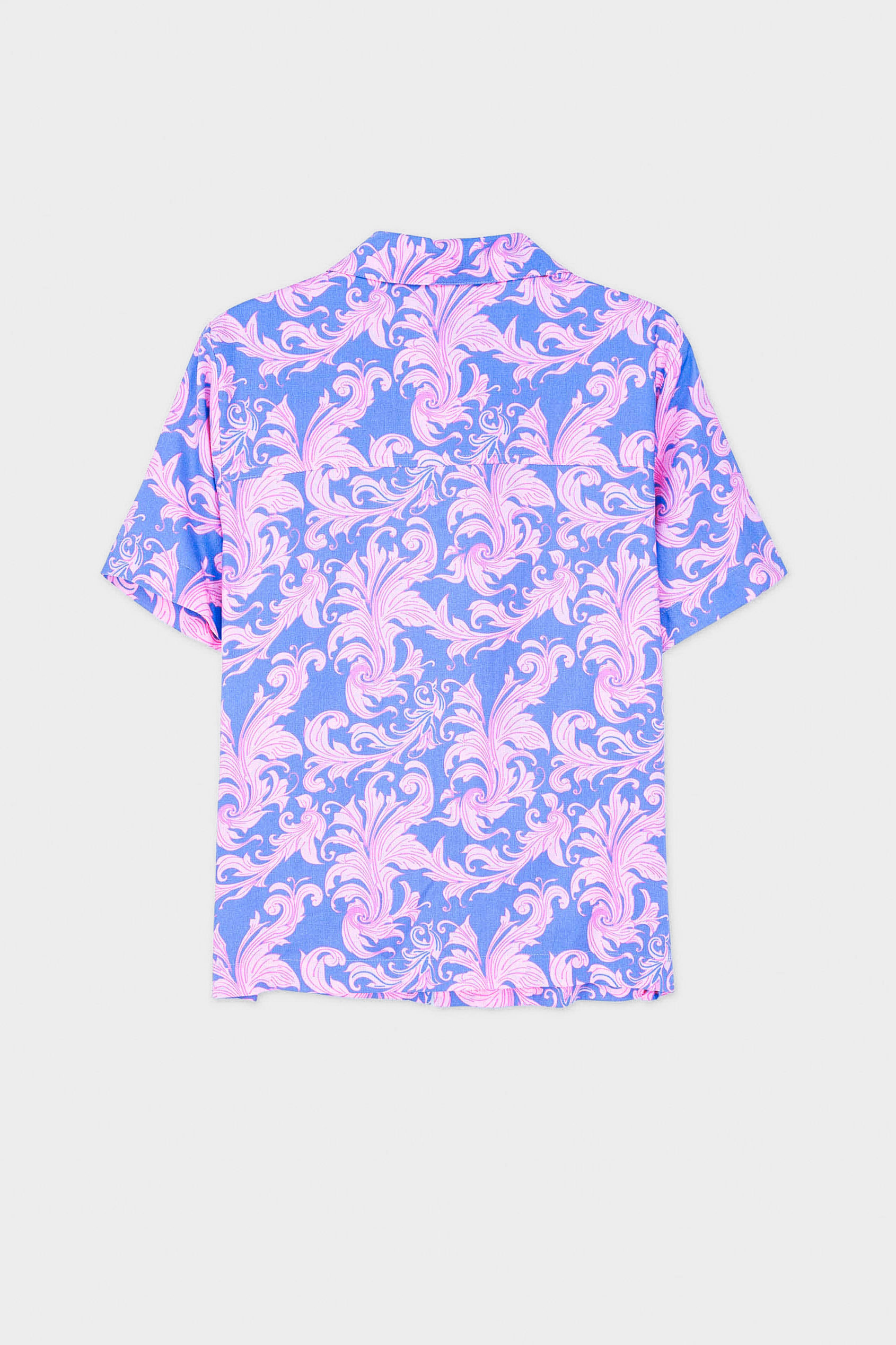 Printed Woven Shirt & Shorts Set