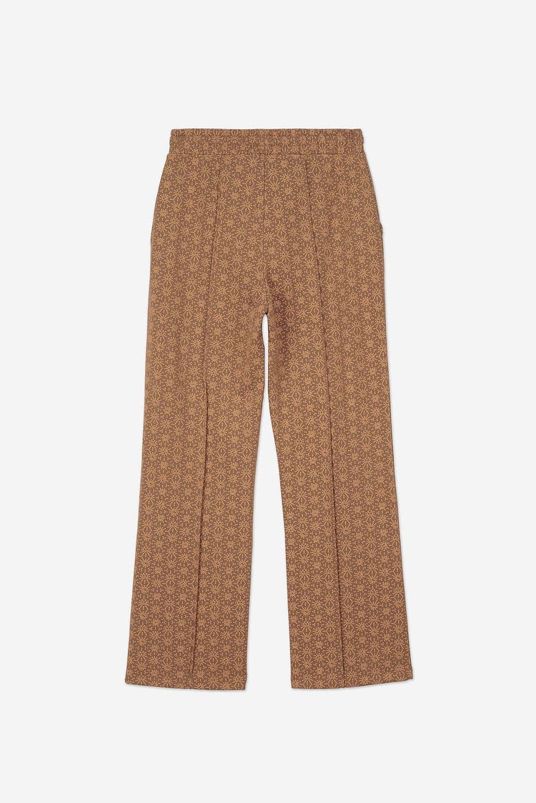 Womens Pleated Wide Leg Trouser