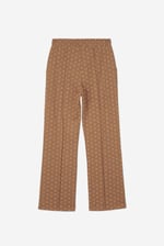 Womens Pleated Wide Leg Trouser