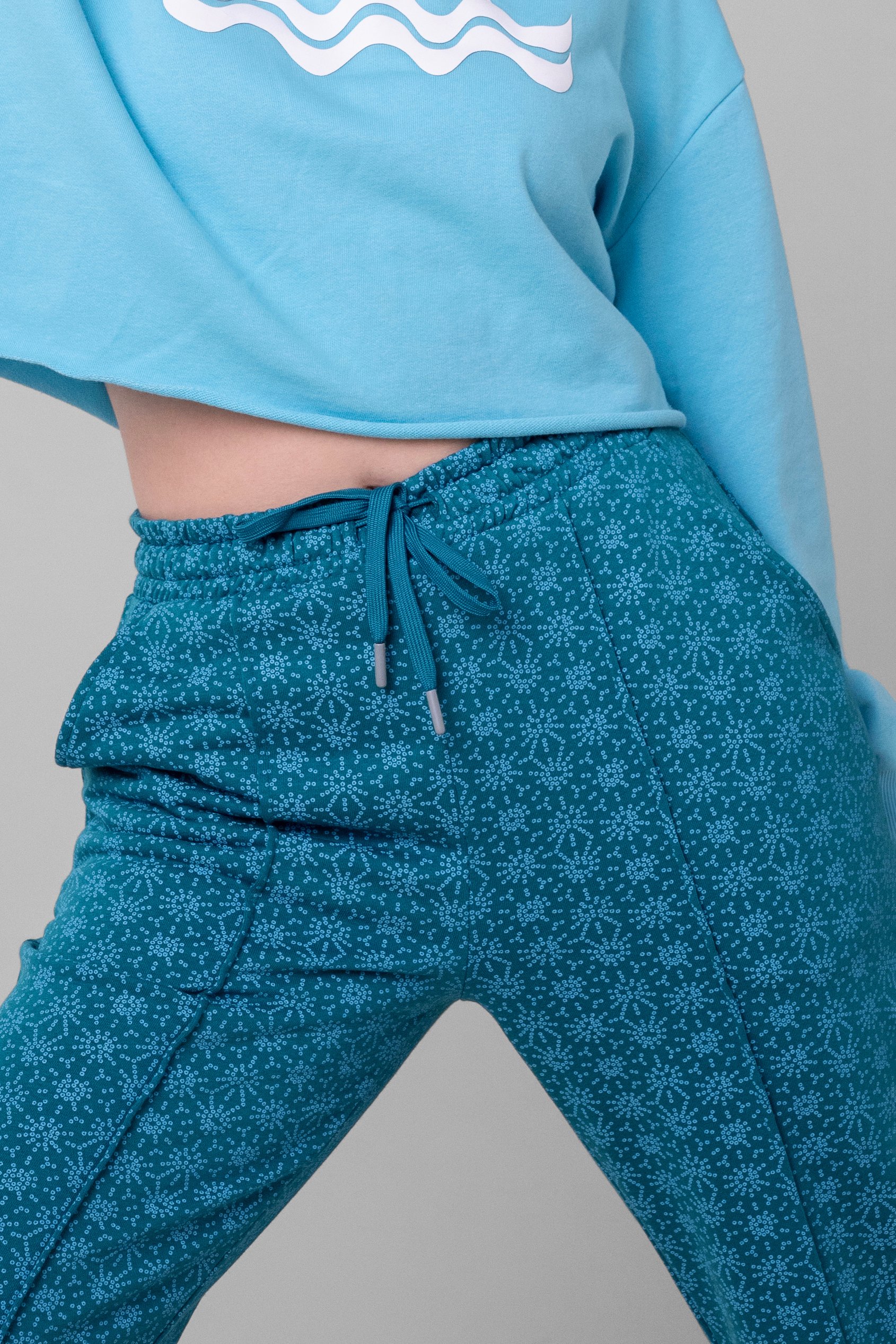 Womens Pleated Wide Leg Trouser