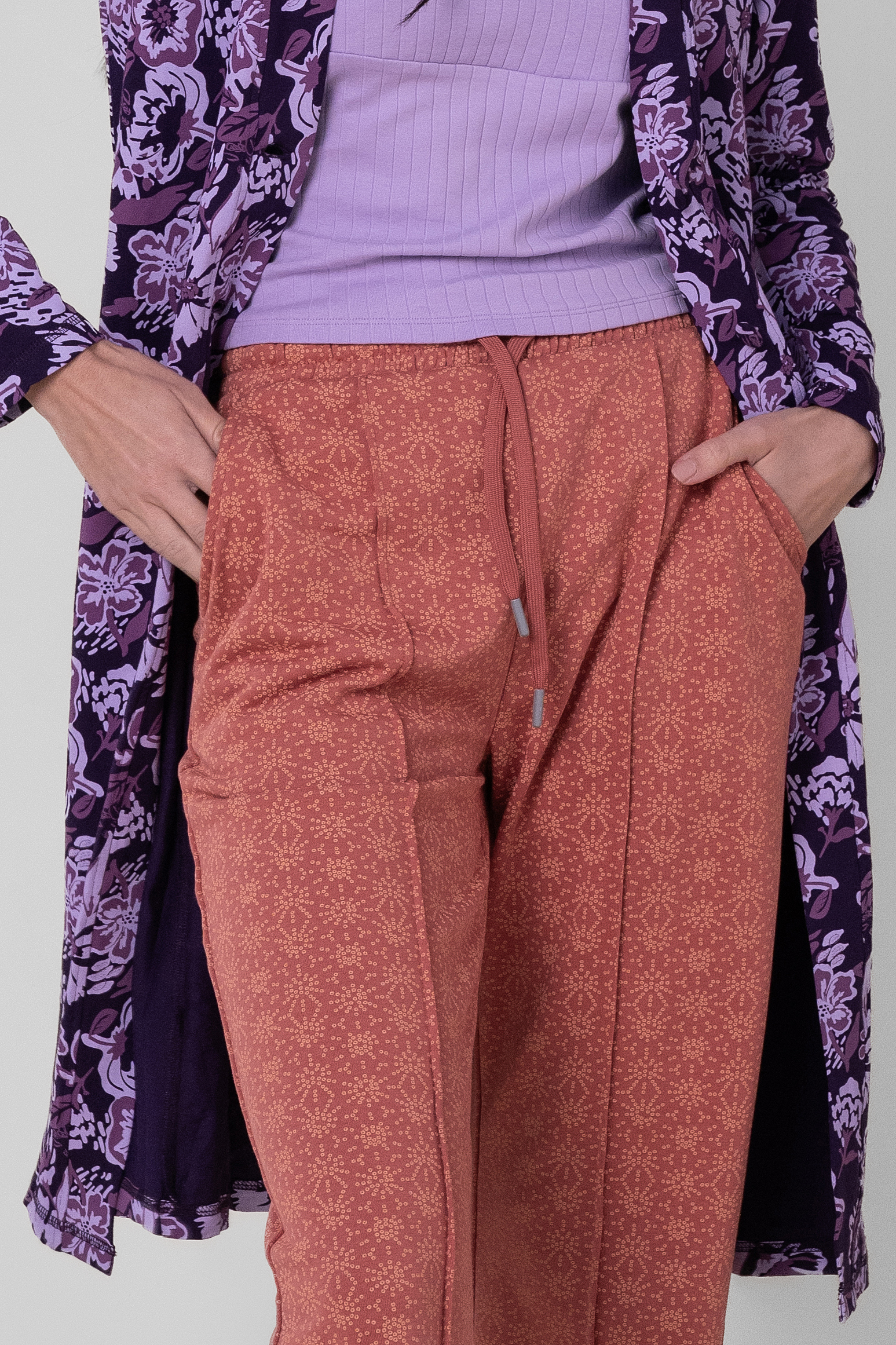 Womens Pleated Wide Leg Trouser