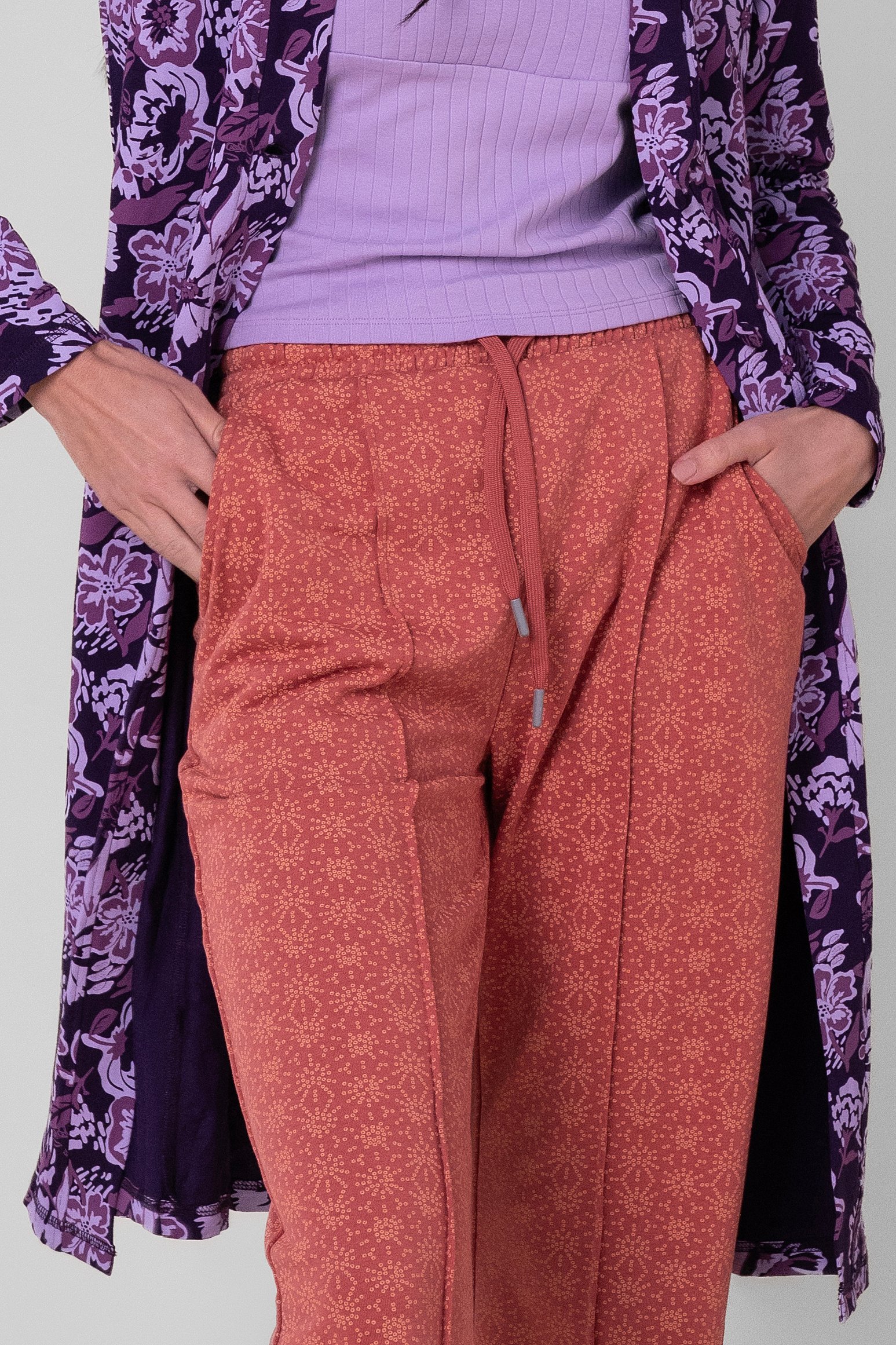 Womens Pleated Wide Leg Trouser