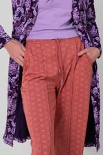 Womens Pleated Wide Leg Trouser