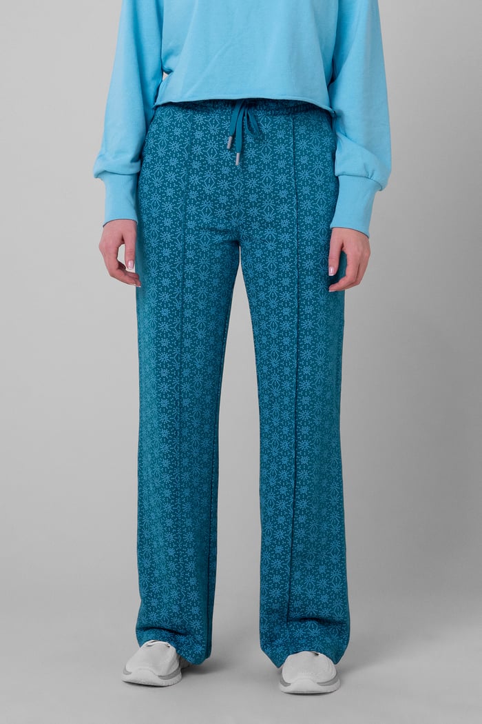 Womens Pleated Wide Leg Trouser