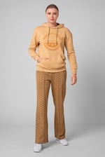 Womens Pleated Wide Leg Trouser