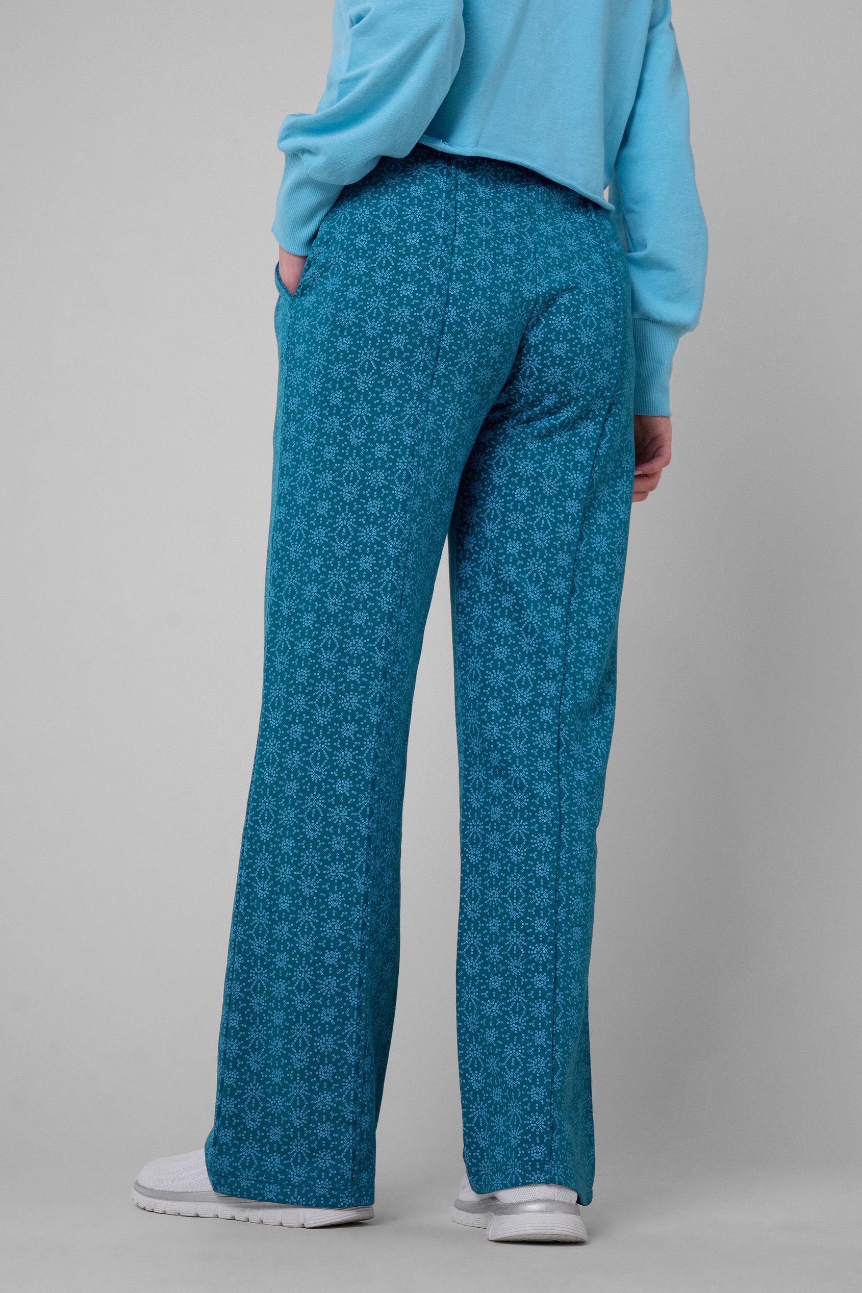 Womens Pleated Wide Leg Trouser