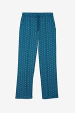 Womens Pleated Wide Leg Trouser