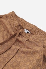 Womens Pleated Wide Leg Trouser