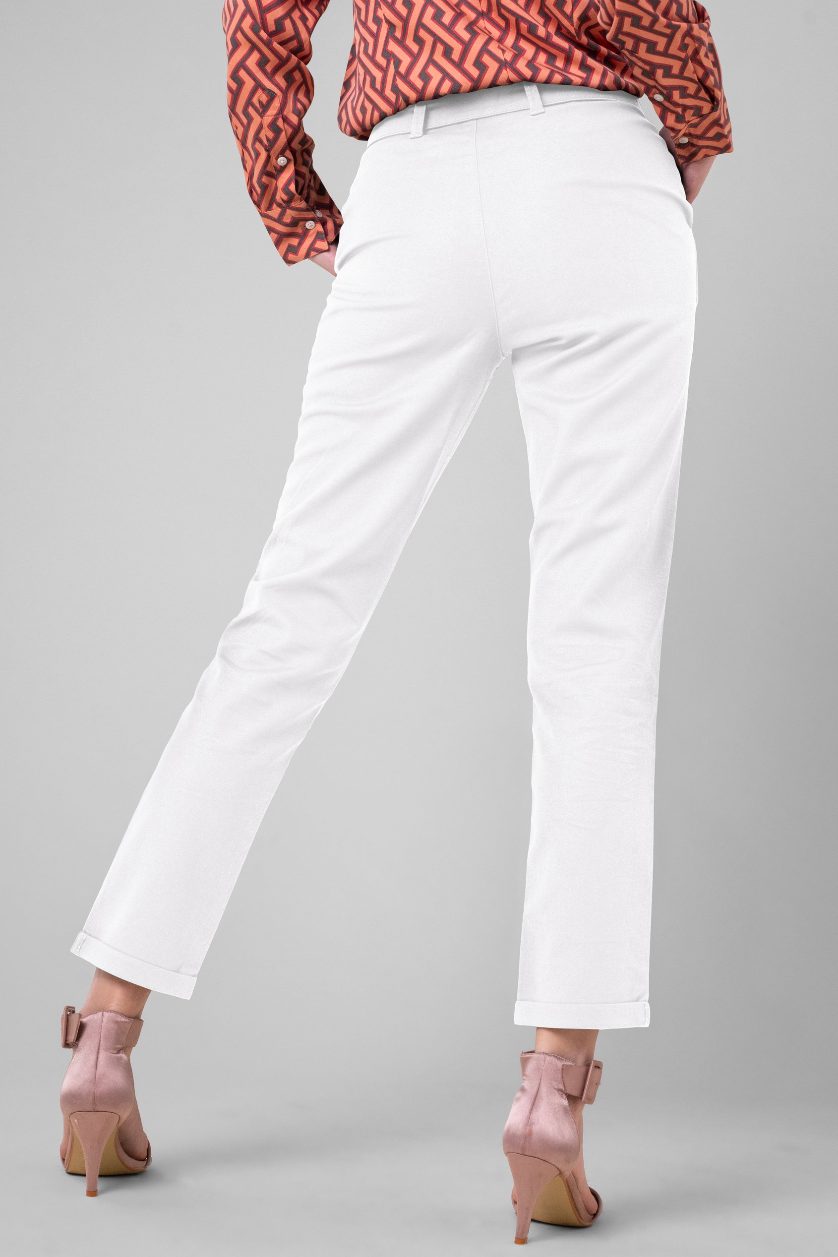 Womens Tapered Leg Trouser