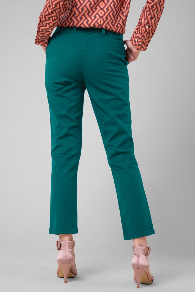 Womens Tapered Leg Trouser