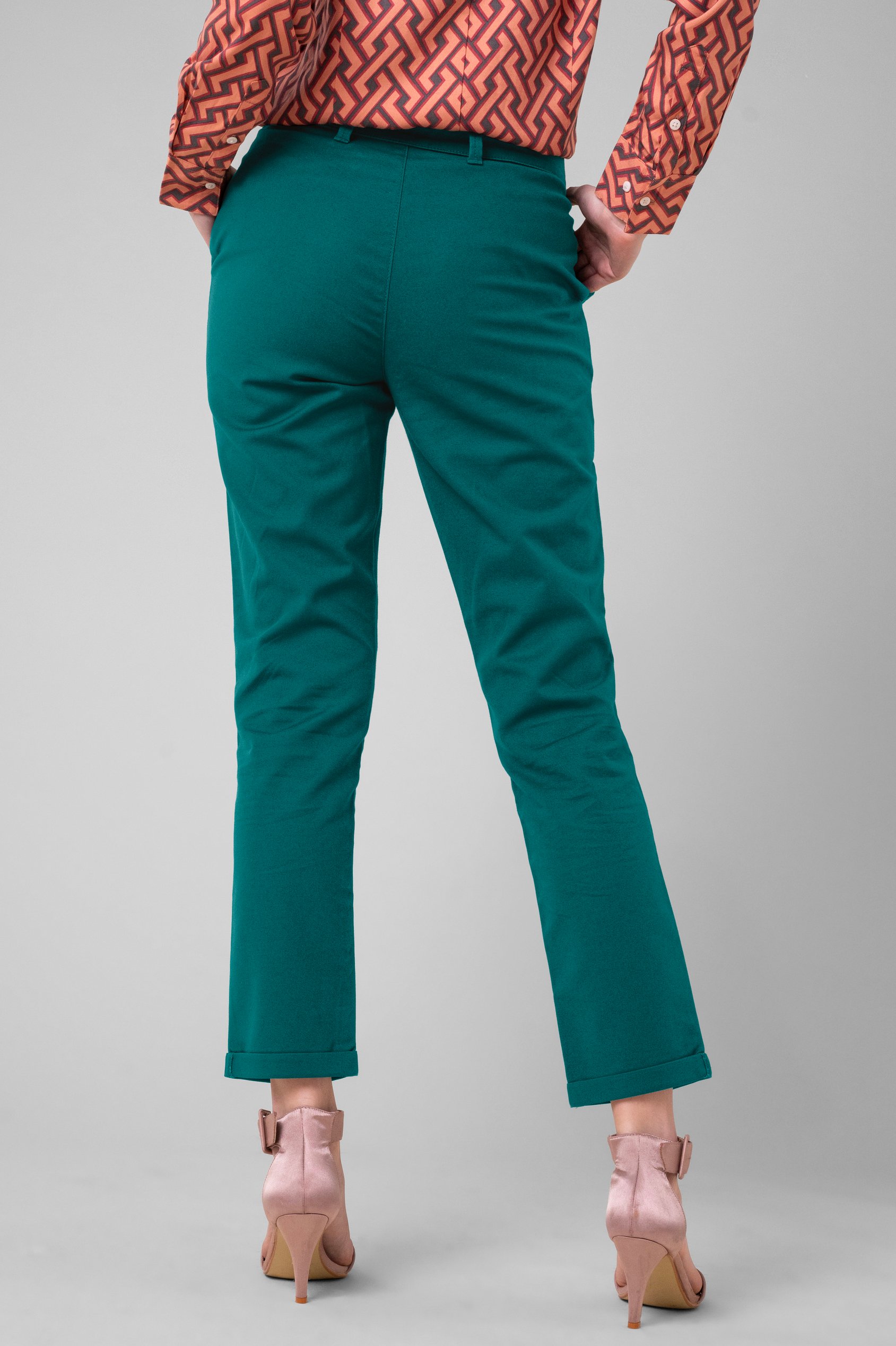 Womens Tapered Leg Trouser
