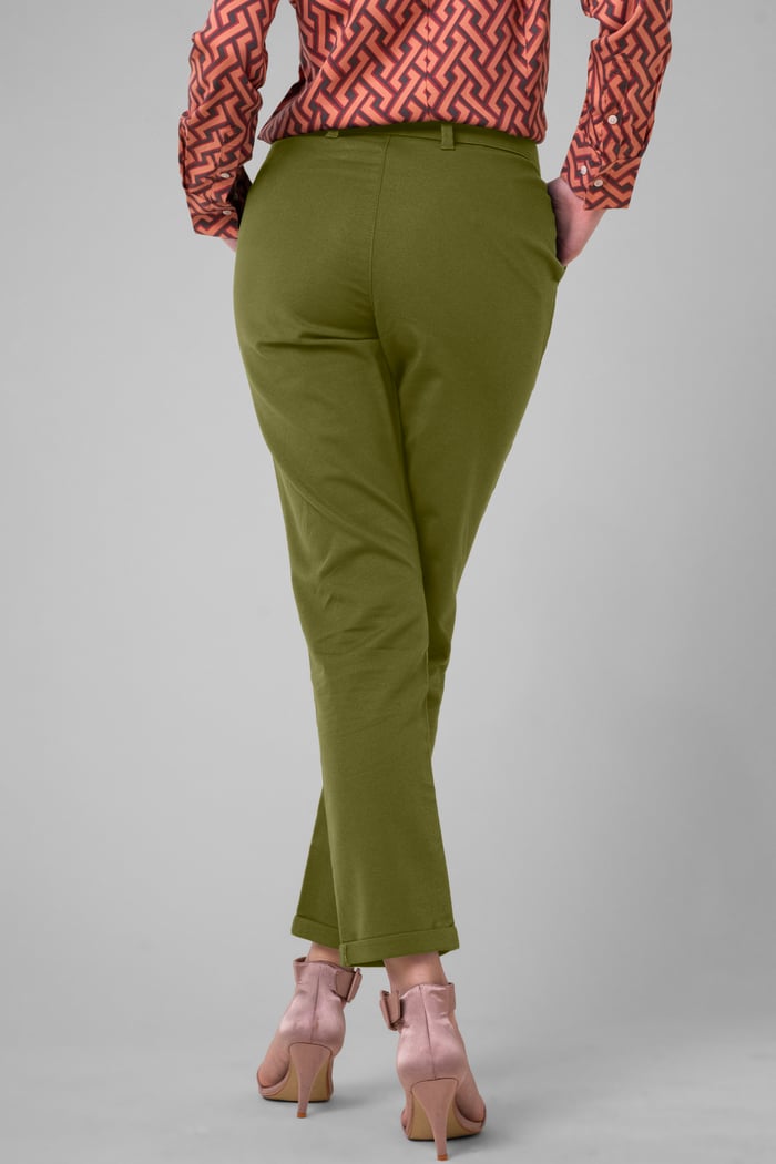 Womens Tapered Leg Trouser