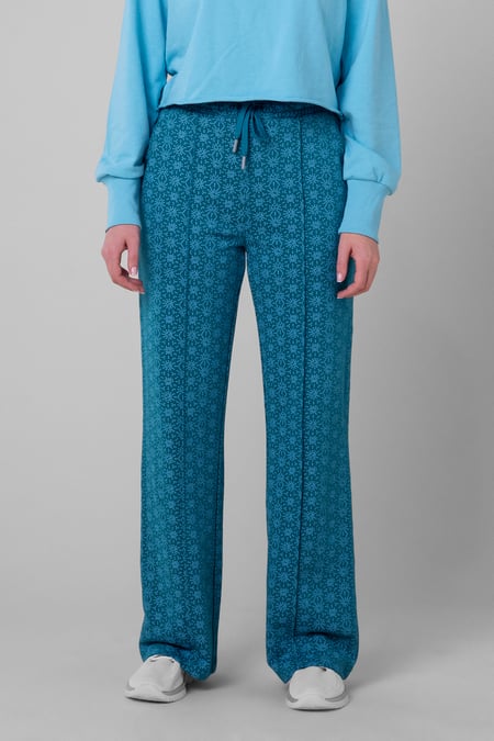 Womens Pleated Wide Leg Trouser