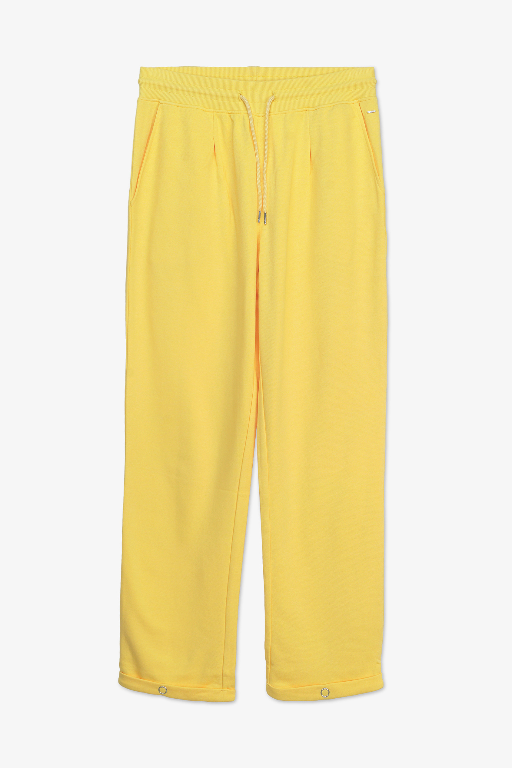 Roll -Up Hem Jersey Trousers