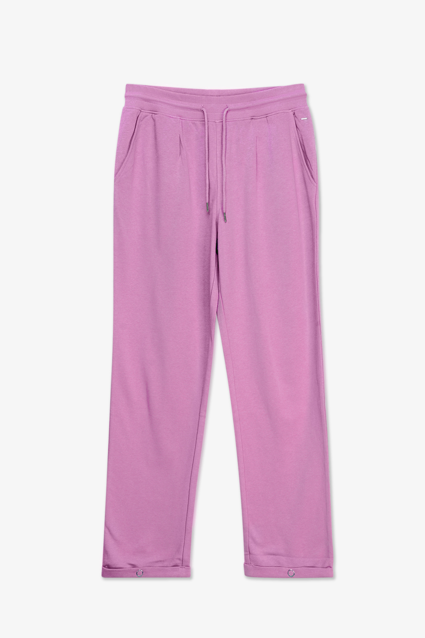 Roll -Up Hem Jersey Trousers