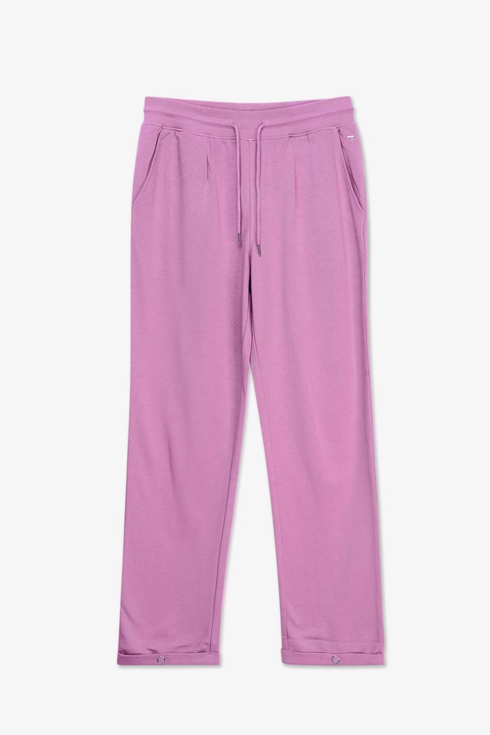 Roll -Up Hem Jersey Trousers
