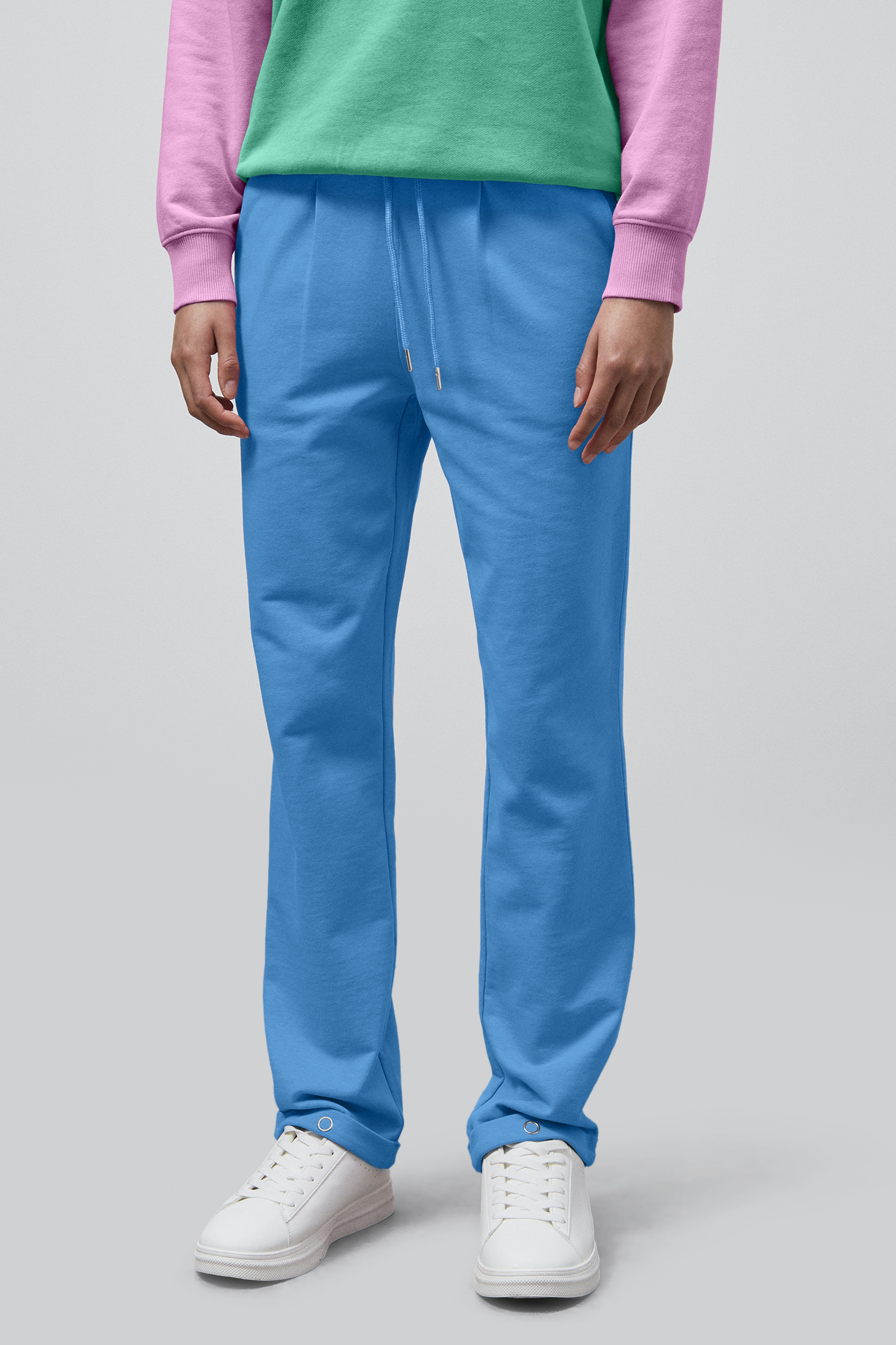 Roll -Up Hem Jersey Trousers