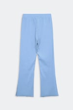 Jersey Ribbed Side slit Leggings