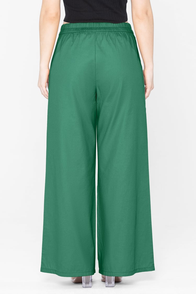 Comfort Stretch Wide Leg Trousers