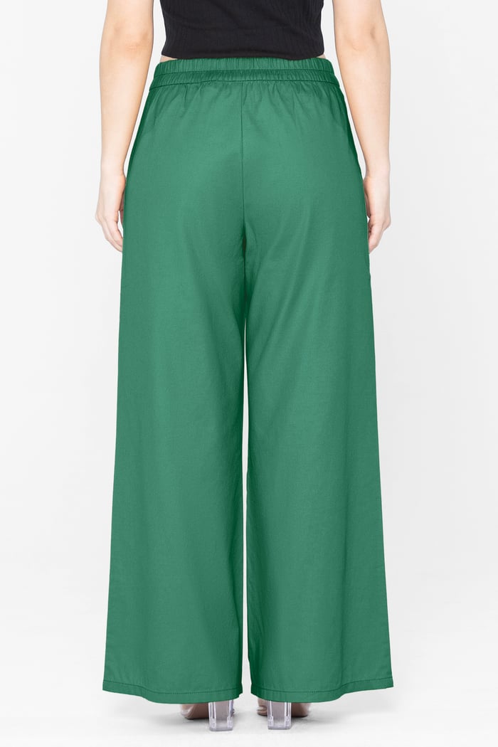 Comfort Stretch Wide Leg Trousers