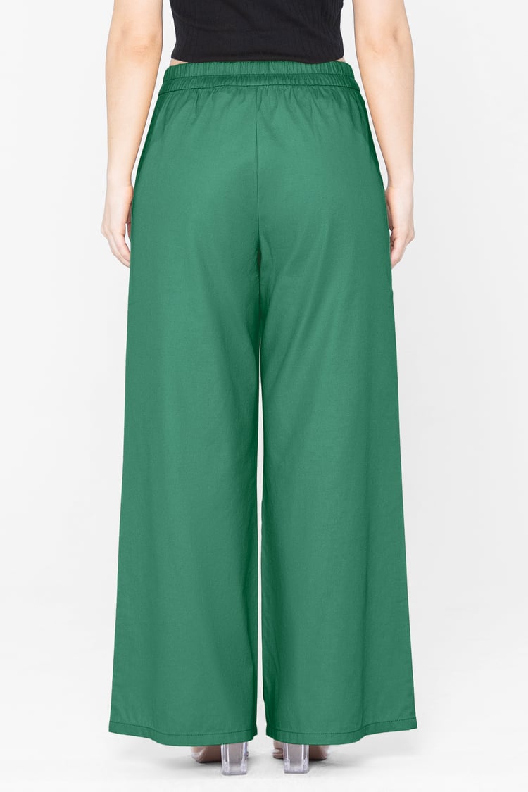 Comfort Stretch Wide Leg Trousers