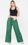 Comfort Stretch Wide Leg Trousers