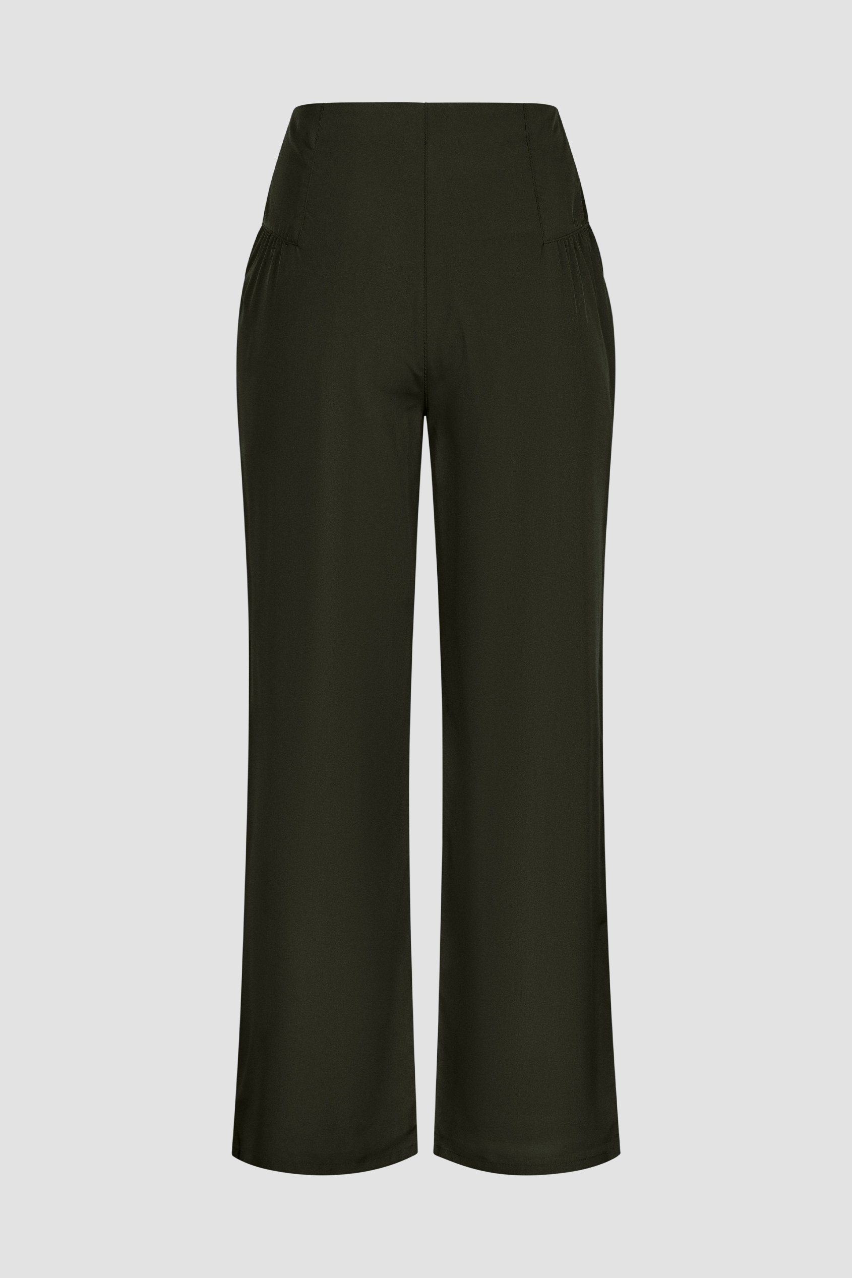 High-Waisted  Stright Leg Trousers