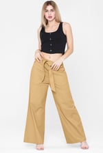 Comfort Stretch Wide Leg Trousers