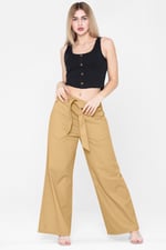 Comfort Stretch Wide Leg Trousers