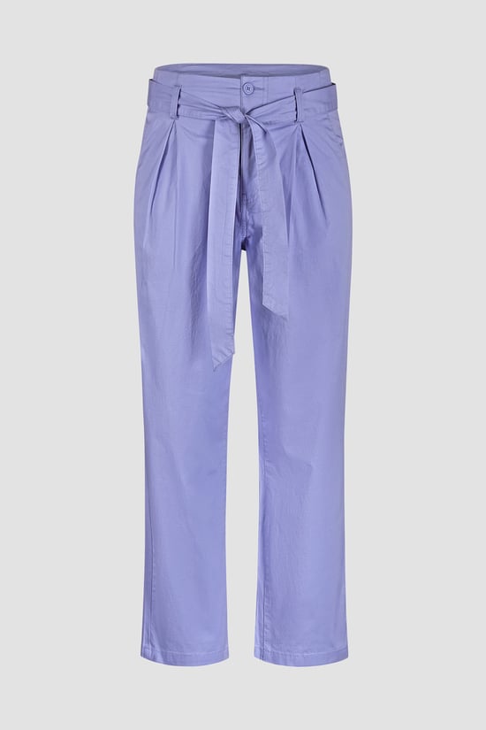 Regular Fit Cotton Stretch Dobby Trouser