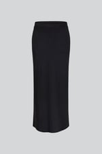 Detailed Stitched Jersey Comfort Fit Skirt