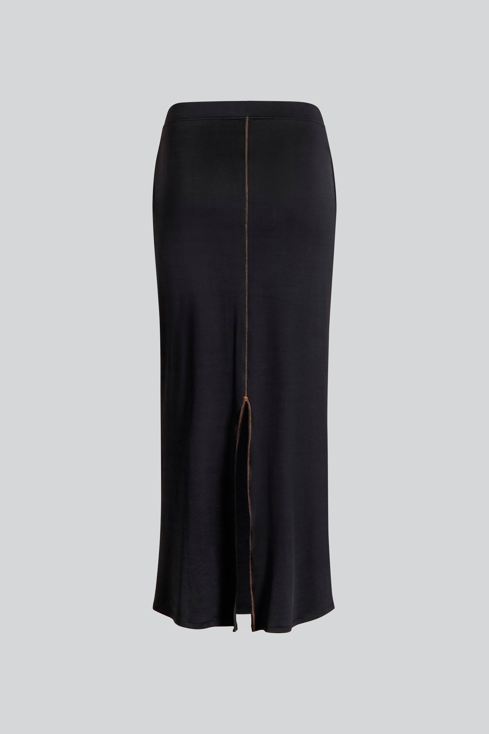 Detailed Stitched Jersey Comfort Fit Skirt