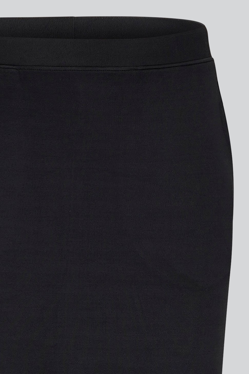 Detailed Stitched Jersey Comfort Fit Skirt