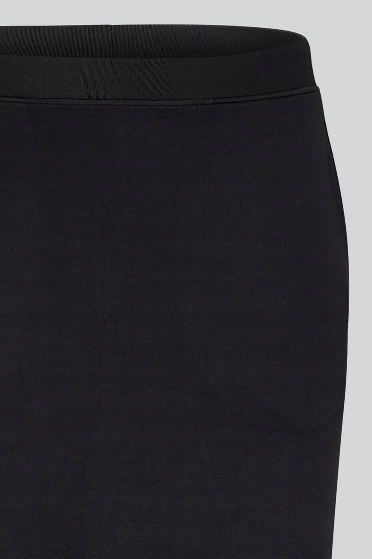 Detailed Stitched Jersey Comfort Fit Skirt