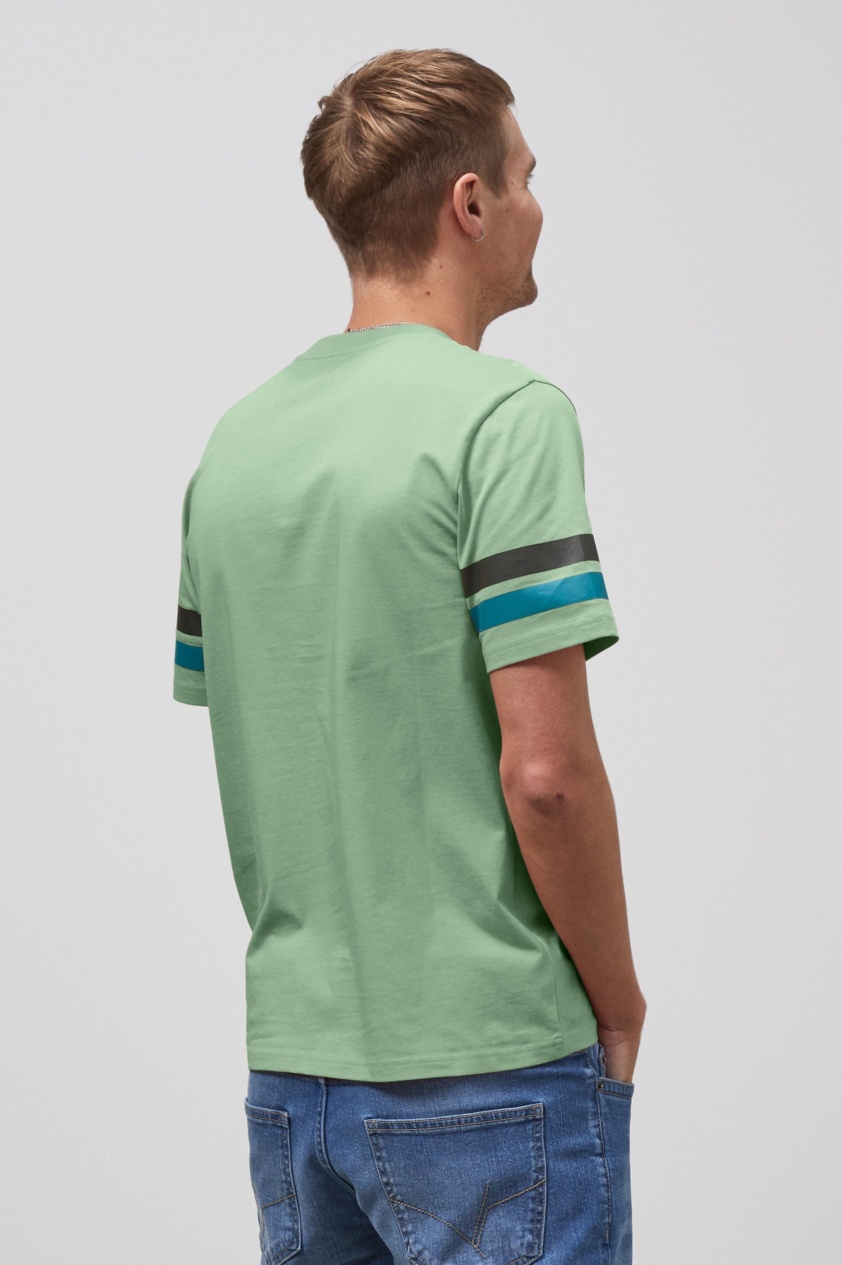 Printed Sleeve T-Shirt