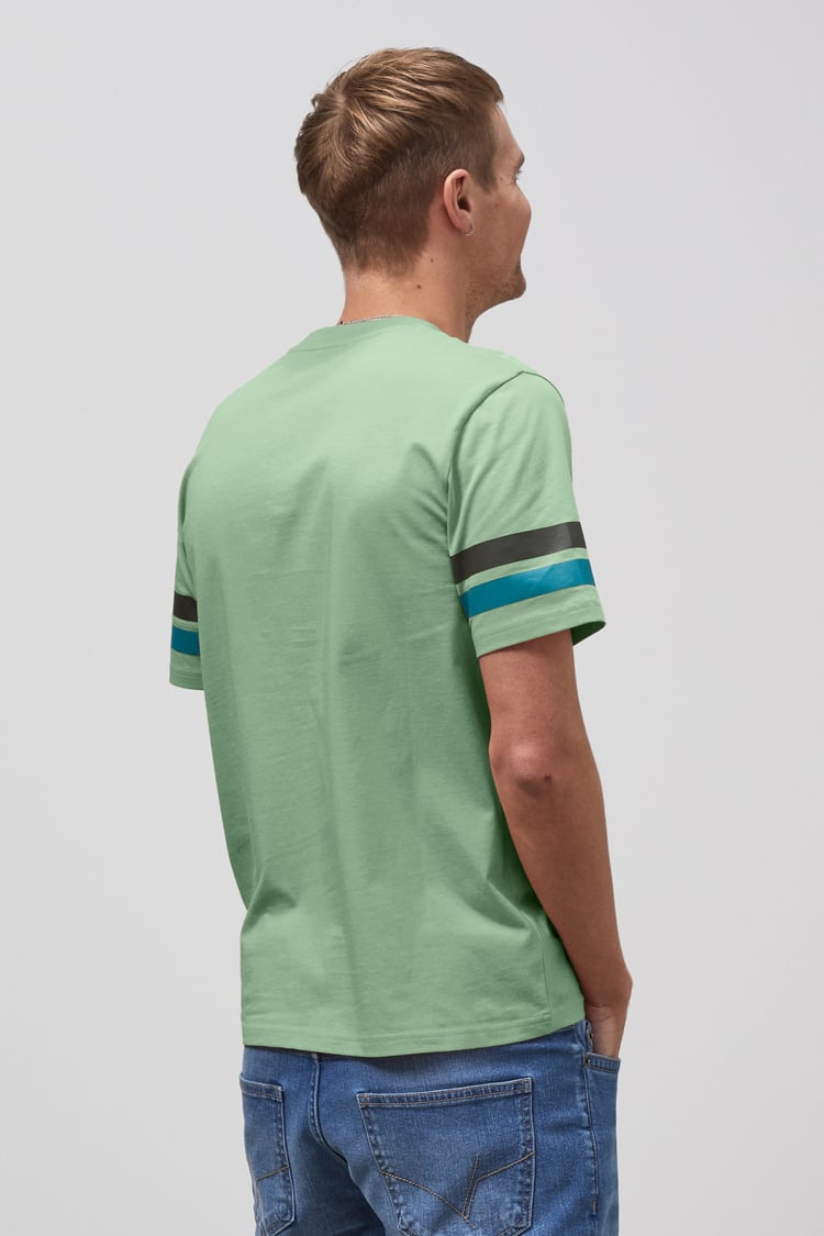 Printed Sleeve T-Shirt