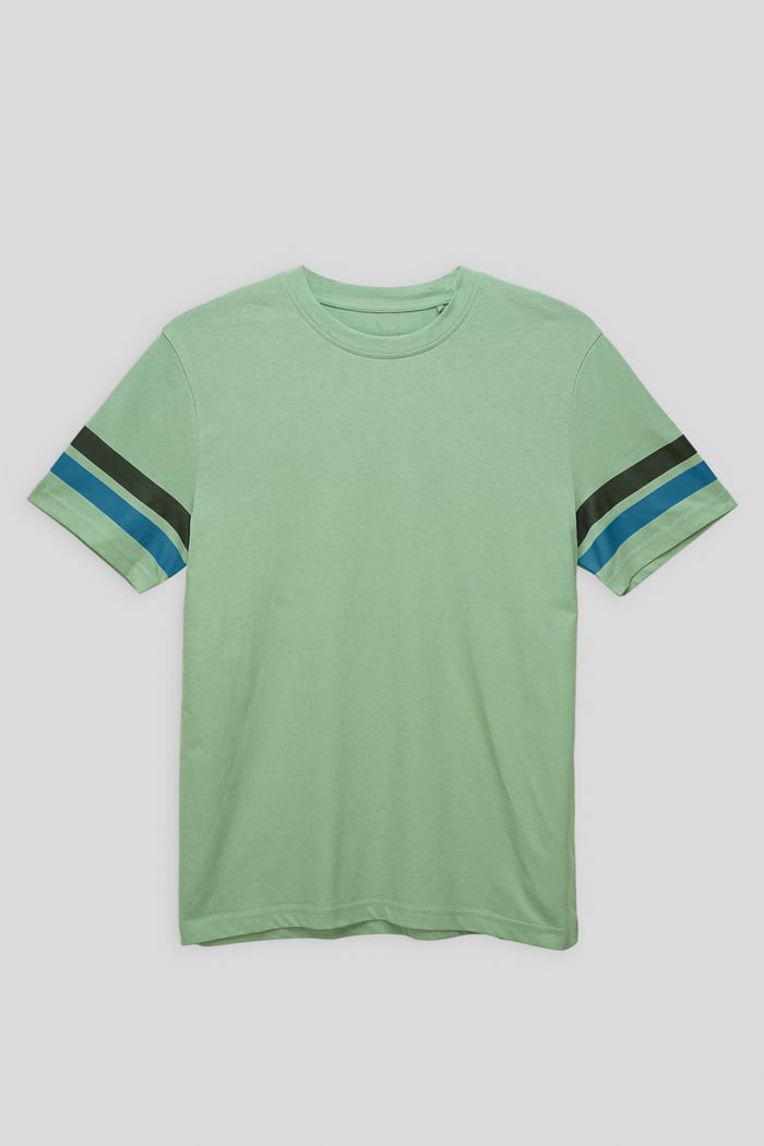 Printed Sleeve T-Shirt