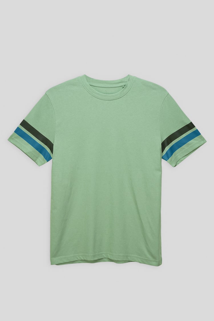 Printed Sleeve T-Shirt