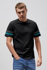 Printed Sleeve T-Shirt