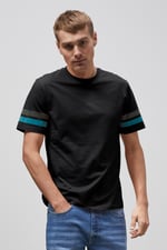 Printed Sleeve T-Shirt