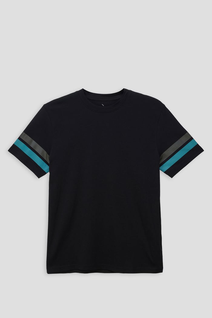 Printed Sleeve T-Shirt